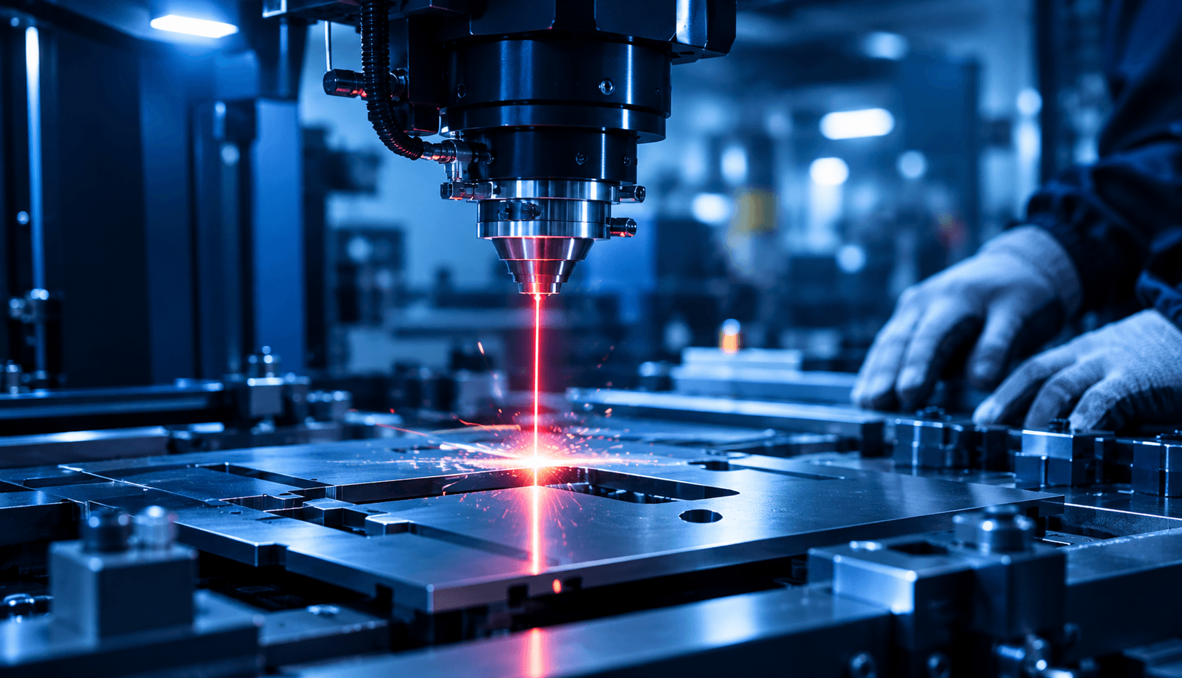Industrial factory equipment for supplier verification